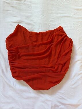 Women's Corset Top in Orange
